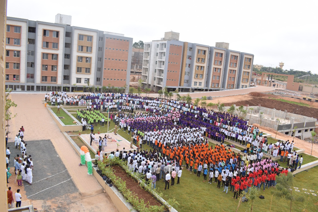 Independence Day celebration at India's largest skill development center